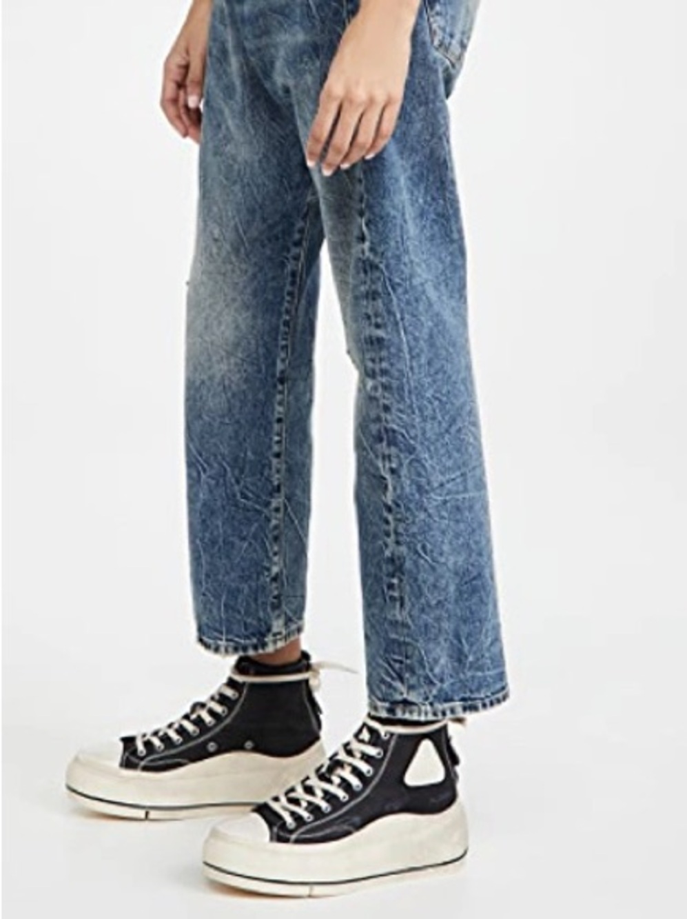 R13 Kurt High-Top Platform Sneakers
